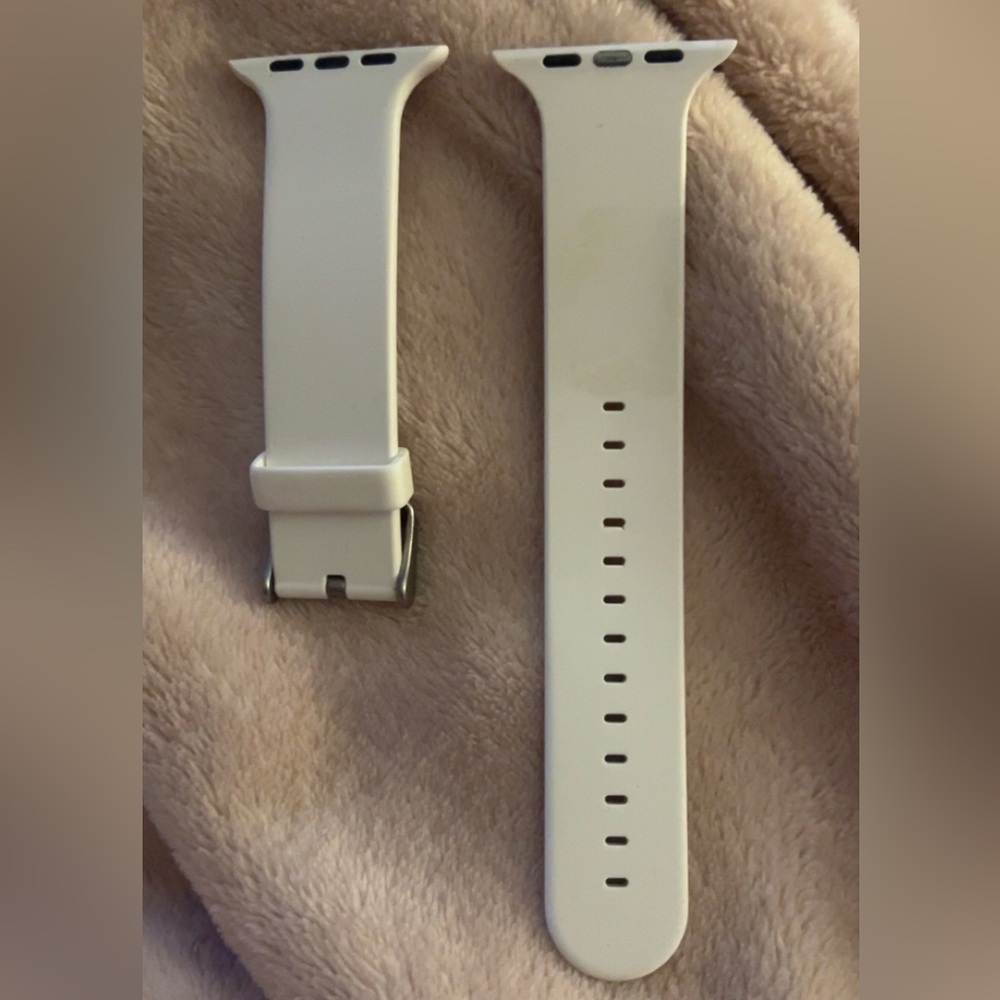 White Apple Watch Band